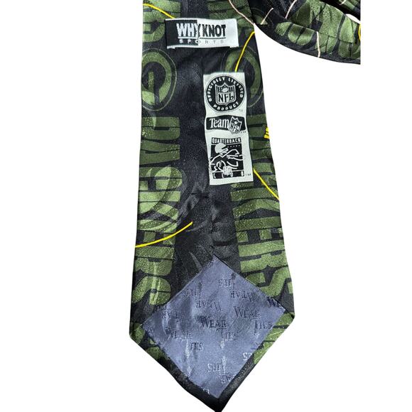 Brett Favre Green Bay‎ Packers Men’s classy event work Neck WhyKnot Tie - Picture 2 of 2